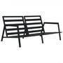 Voir la diapositive 3 : VIDAXL Salon de jardin 5 pcs avec coussins Aluminium Gris fonce