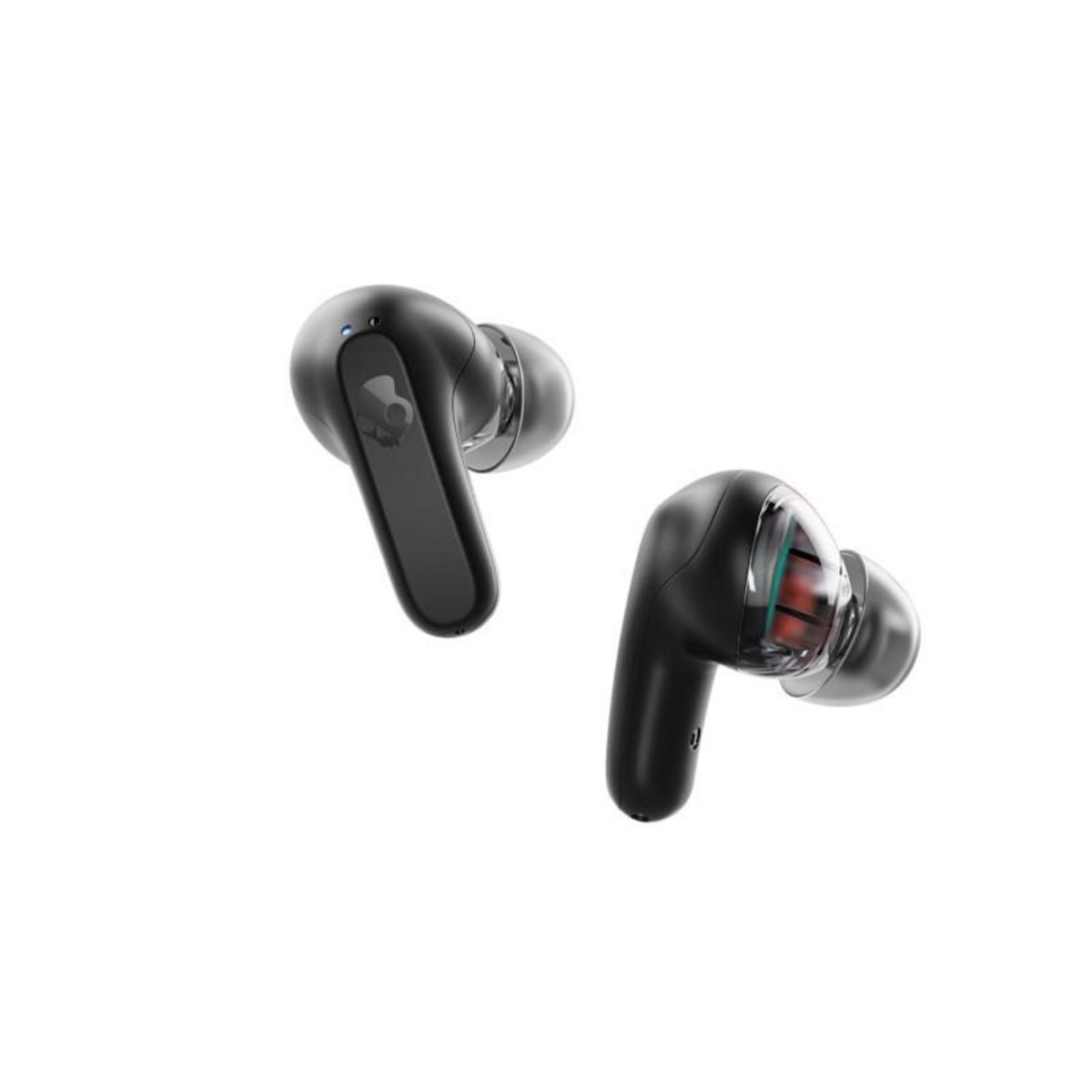 Skullcandy Ecouteurs Skullcandy RAIL TRUE WIRELESS NOIR MULTIPOINT MODE TRANSPARENT