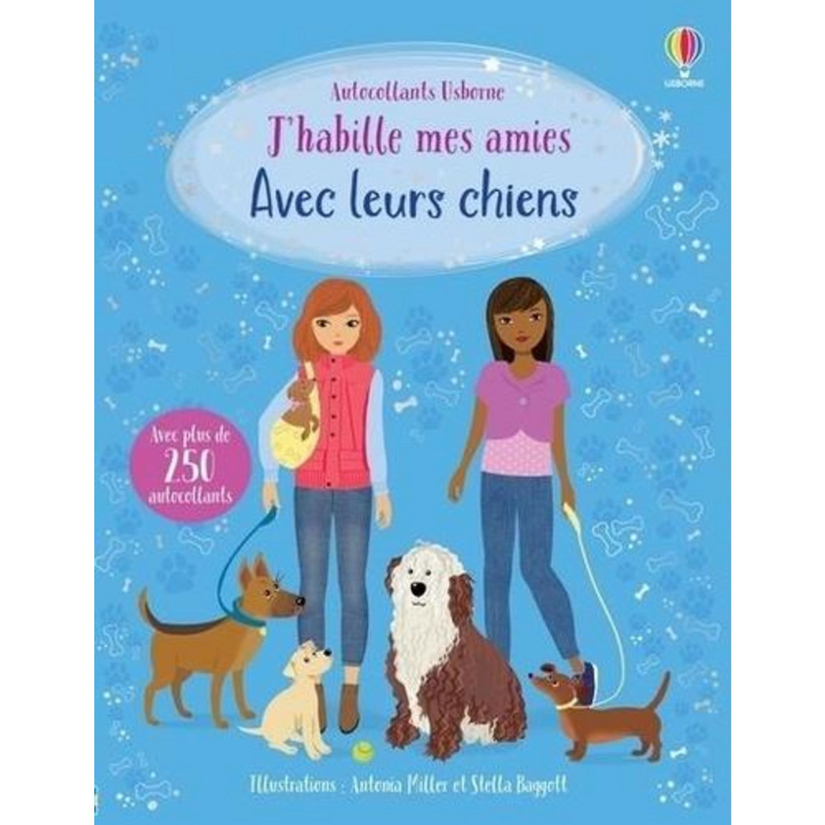 AVEC LEURS CHIENS. AVEC PLUS DE 250 AUTOCOLLANTS, Watt Fiona