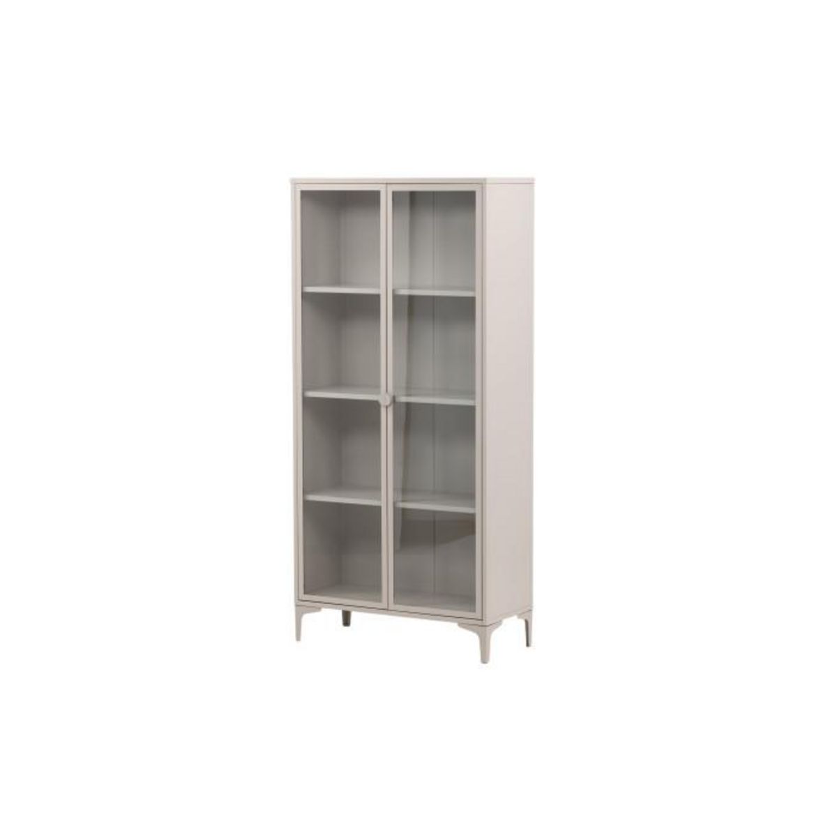 Paris Prix Vitrine Design 2 Portes  Piring  190cm Beige
