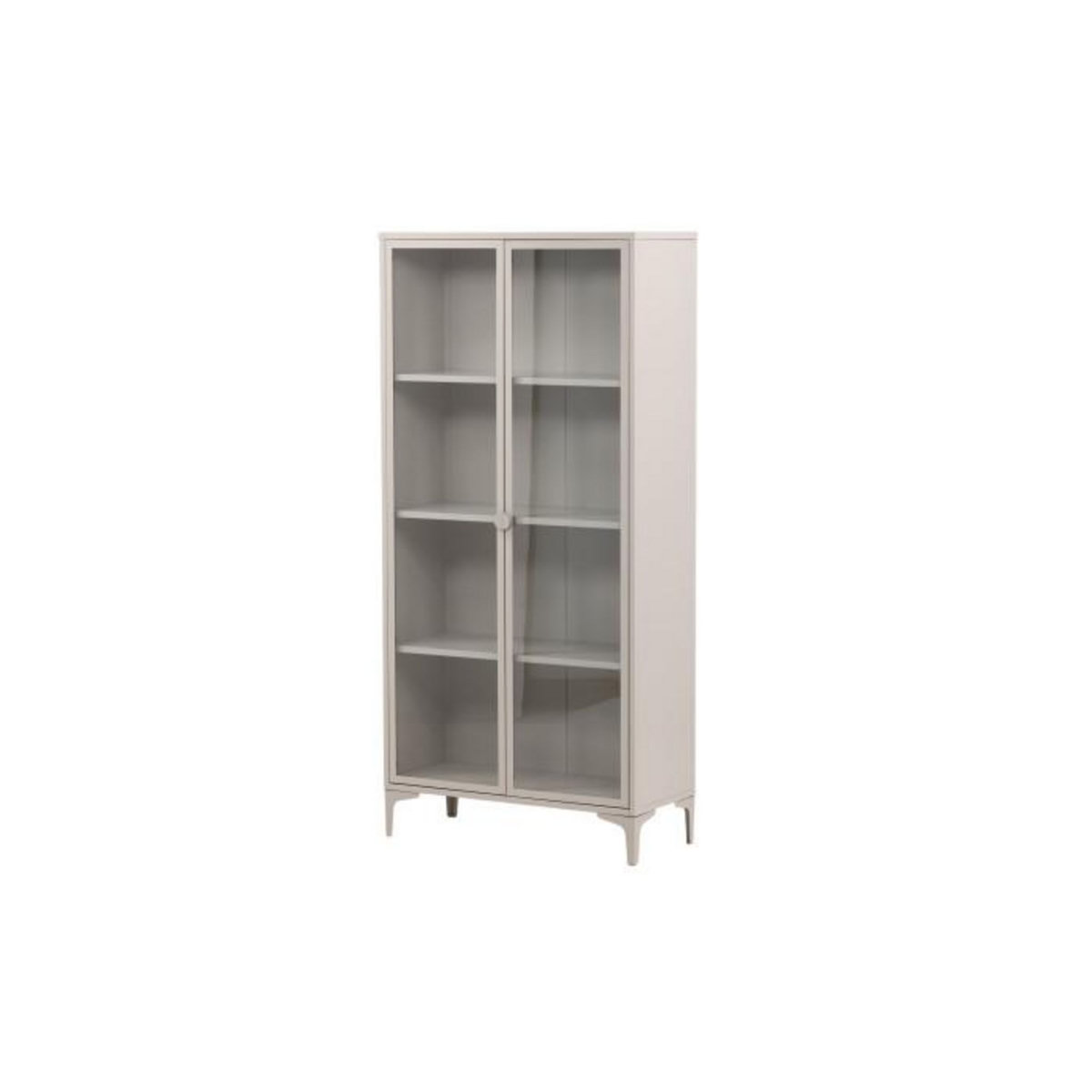 Paris Prix Vitrine Design 2 Portes  Piring  190cm Beige