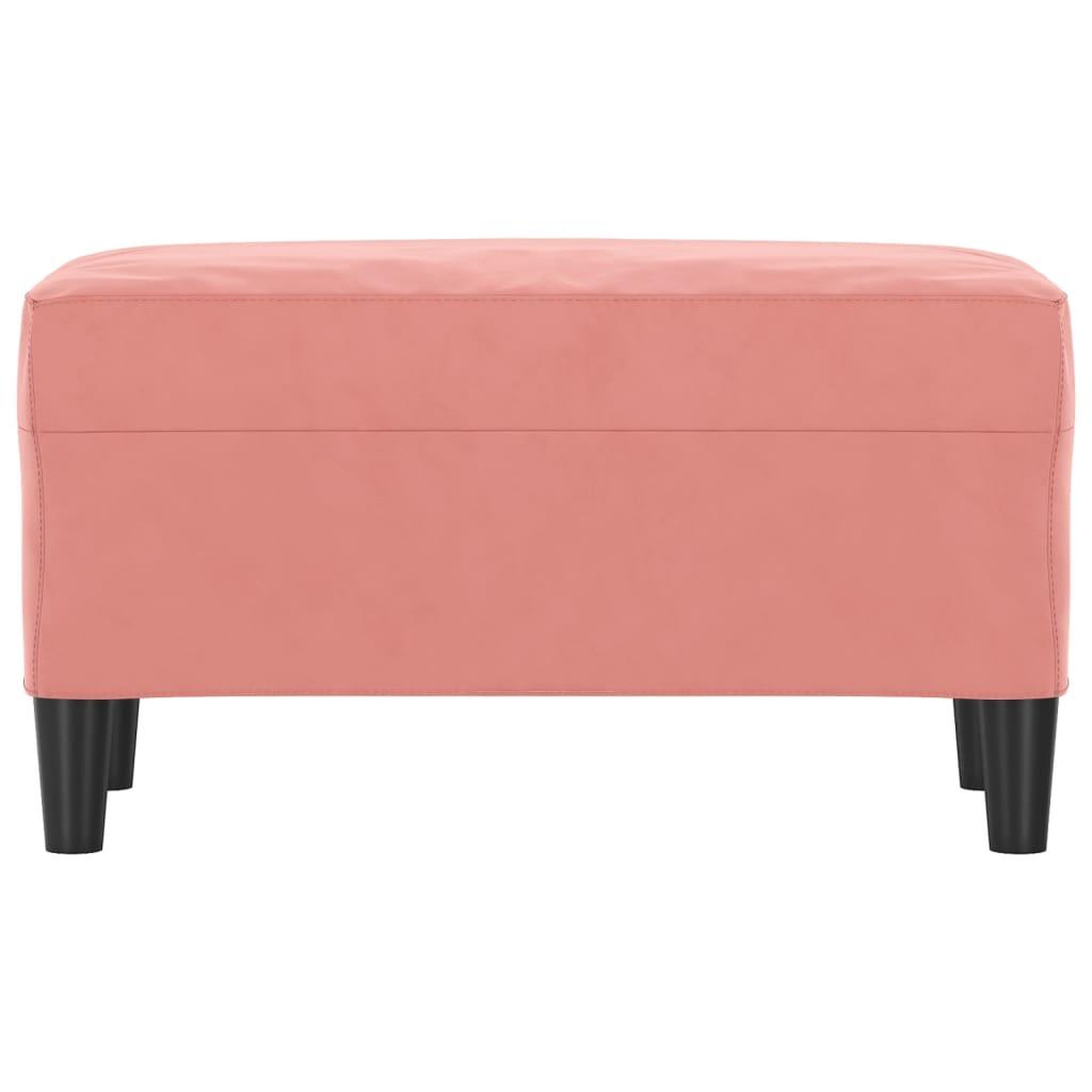 Voir la diapositive 3 : VIDAXL Banc Rose 70x35x41 cm Velours