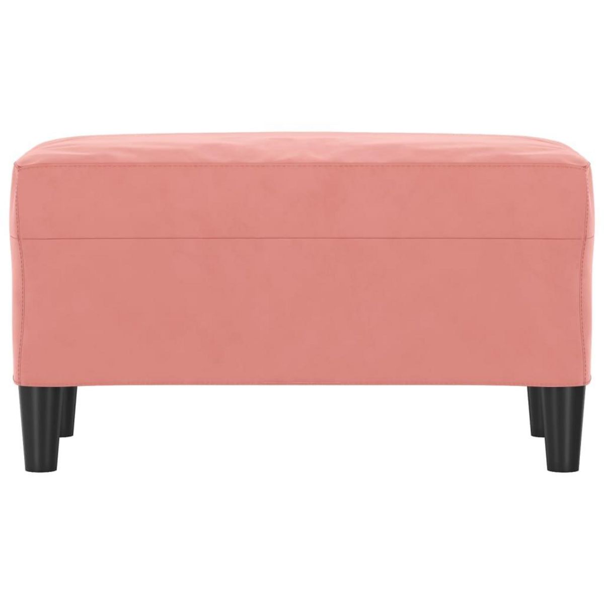 VIDAXL Banc Rose 70x35x41 cm Velours