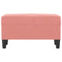 Voir la diapositive 3 : VIDAXL Banc Rose 70x35x41 cm Velours