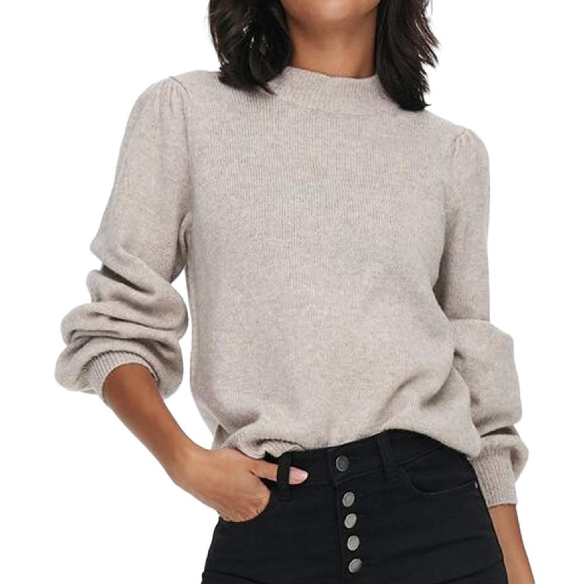 JACQUELINE DE YONG Pull Gris Femme JDY Rue. Coloris disponibles : Gris