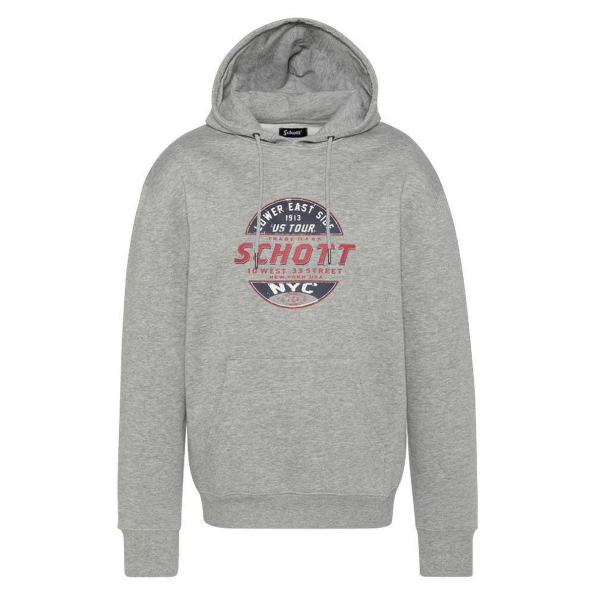 Schott Sweat à Capuche  Homme Schott SWHUSTOUR