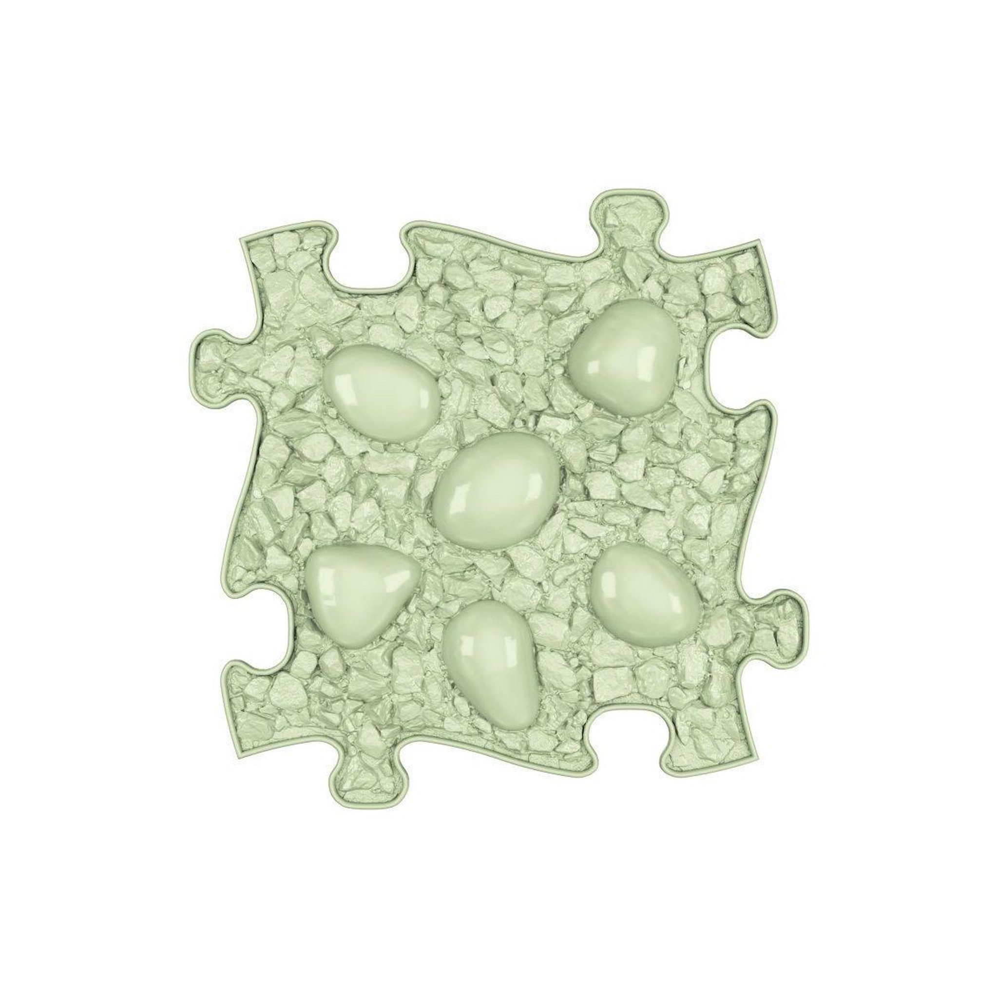 Voir la diapositive 3 : MUFFIK Tapis sensoriel  ensemble printemps - 6 pièces, beige, jaune pastel, vert pastel