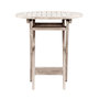 Voir la diapositive 3 : Paris Prix Table d'Appoint Extérieur  Kenya  70cm Naturel