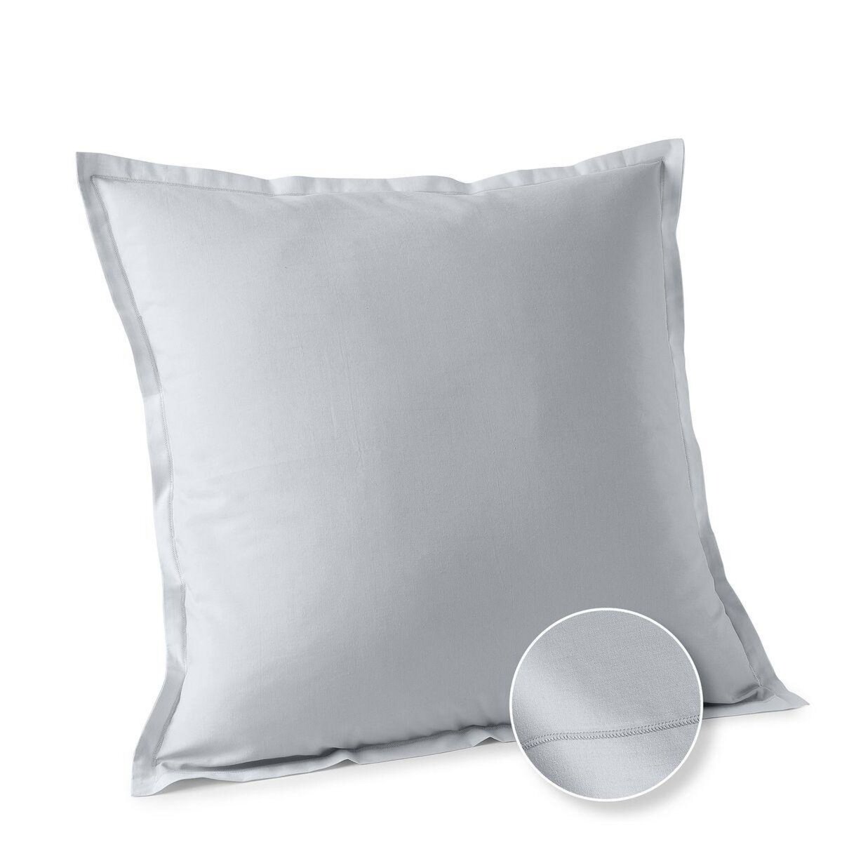 ACTUEL Taie d'oreiller unie en coton 57 fils - collection permanente