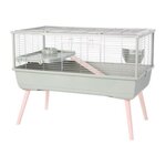 Zolux Cage rongeur surélevée - Zolux - Néolife - Pour cochon d'inde - 99 x 54 x 79 cm - Vert