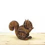 Graine créative Maquette écureuil 3D en carton à monter soi-même
