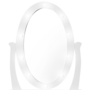 Voir la diapositive 4 : ID MARKET Coiffeuse BELLA avec miroir LED et tabouret