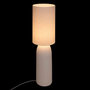 Voir la diapositive 6 : ATMOSPHERA Lampadaire cylindrique en grès ERIN - Gris