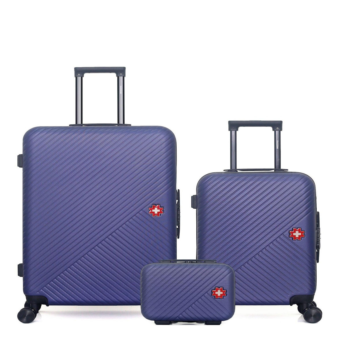 SWISS KOPPER SWISS KOPPER - LOT DE 3 - Valises grand format, cabine et vanity SPIEZ