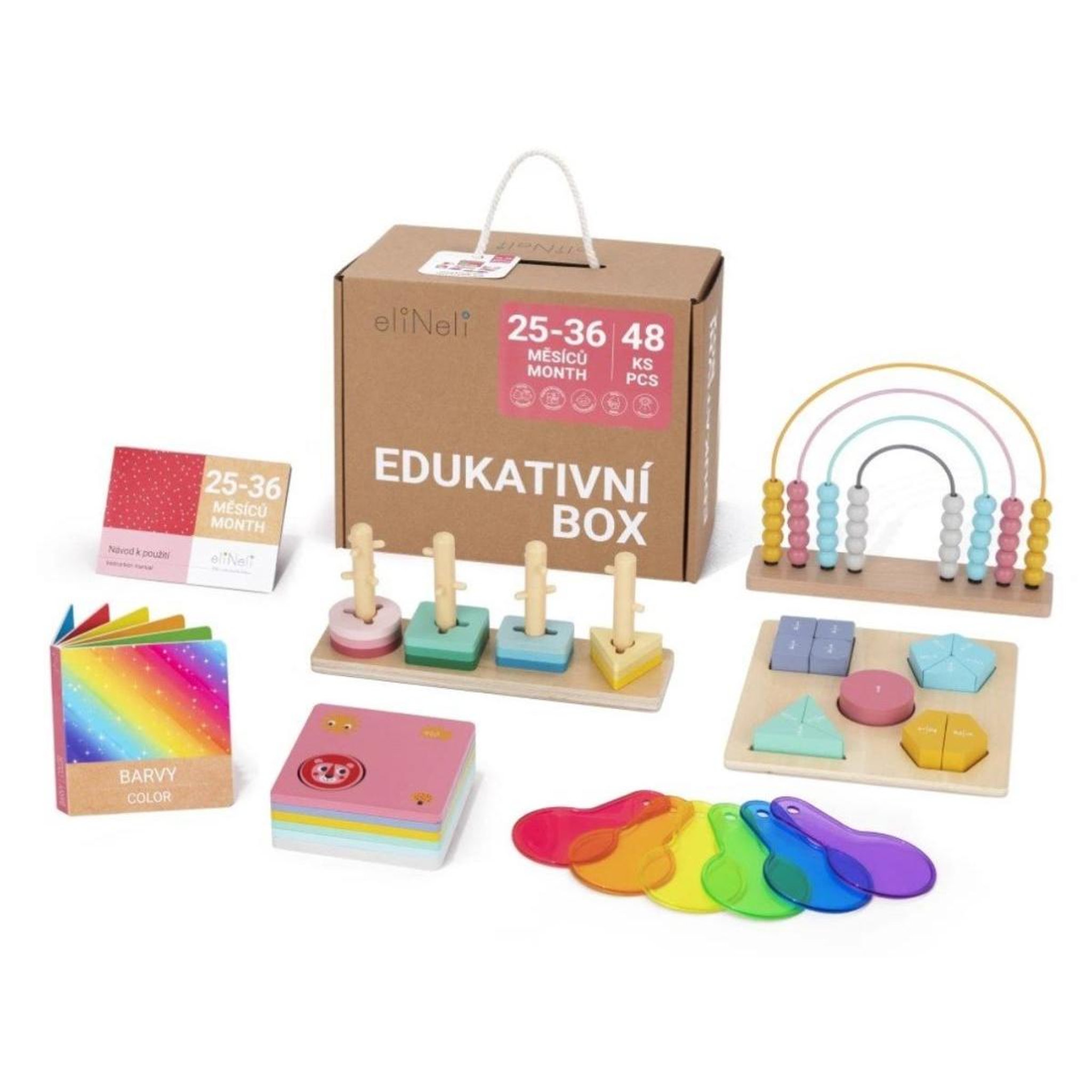 ELINELI Coffret Pédagogique jouets d'éveil