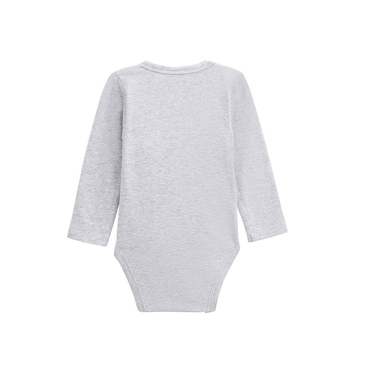 Petit Béguin Lot de 2 bodies bébé manches longues ouverture croisée Chatmallow