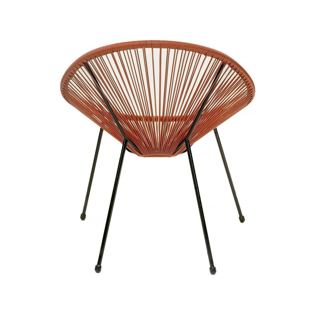 Habitat et Jardin Lot de 2 fauteuils de jardin  Ania  - Rouge