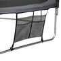 Voir la diapositive 6 : SWEEEK Trampoline rond Ø 430cm gris avec filet de protection intérieur - Venus Inner XXL –  échelle. bâche. filet pour chaussures et kit d'ancrage 4.30m 430 cm
