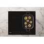 Voir la diapositive 2 : Whirlpool Table de cuisson à induction 60cm 4 feux 7200w noir - wbb8360ne