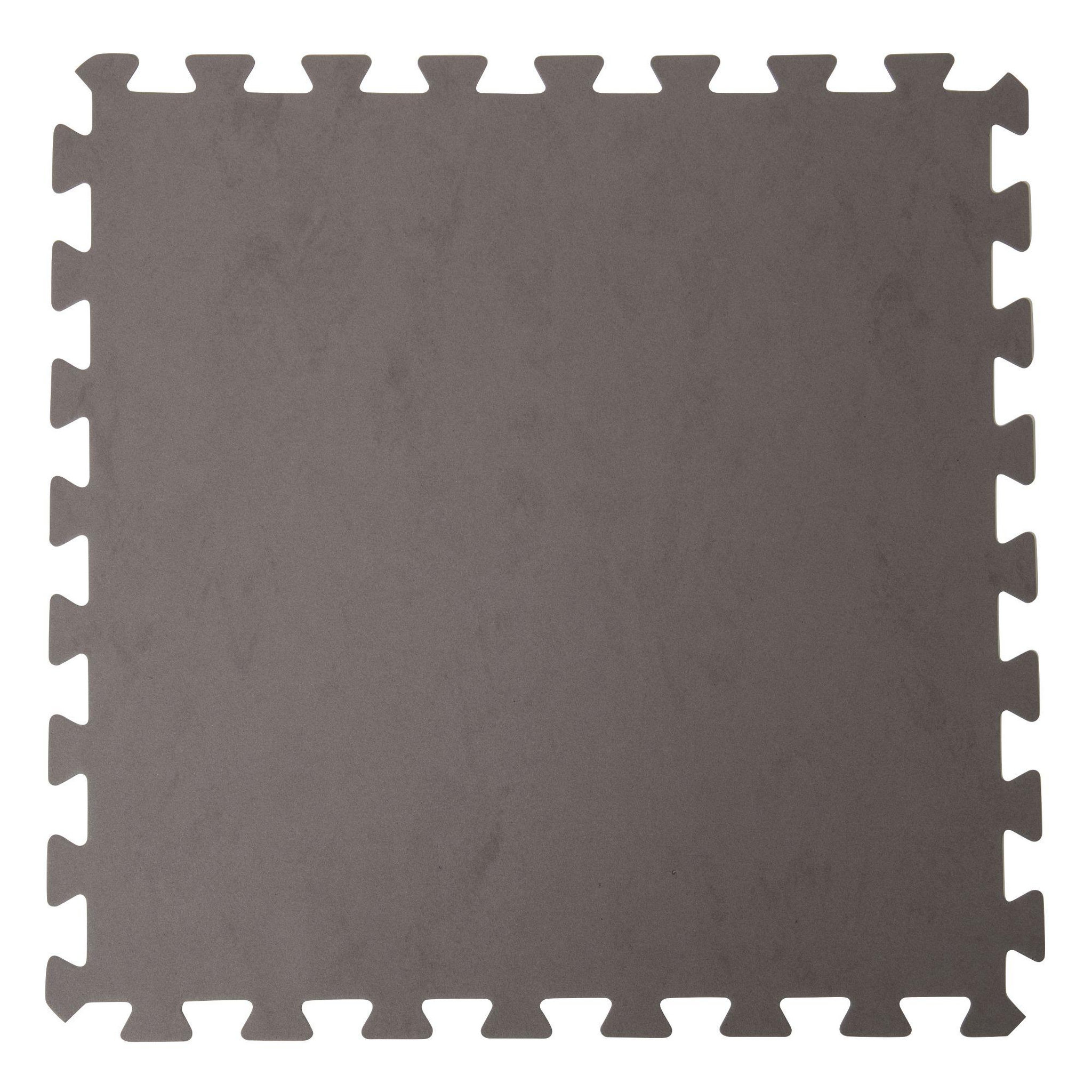 Voir la diapositive 2 : WERKAPRO Dalle pour piscine imprimé taupe  50x50cm  3mm 9 pièces WERKA PRO