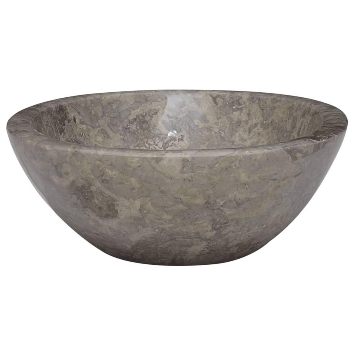 VIDAXL Lavabo Gris 53x40x15 cm Marbre