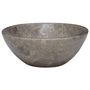 Voir la diapositive 3 : VIDAXL Lavabo Gris 53x40x15 cm Marbre