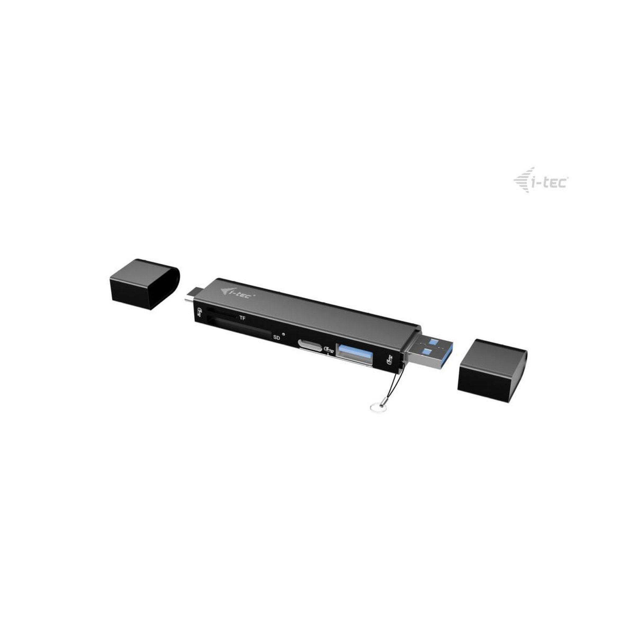 Voir la diapositive 3 : I-TEC I-tec usb-c/usb-a dongle sd, tf and 2x usb (1x usb-a, 1x usb-c)