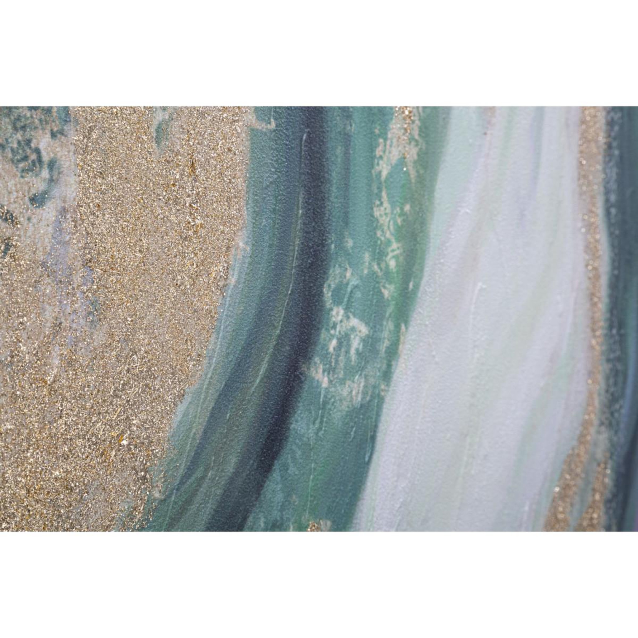 Voir la diapositive 4 : Paris Prix Toile peinture déco  greenery  80x100cm multicolore