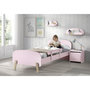Voir la diapositive 6 : Paris Prix Pack - Lit Enfant, Chevet, Barrière & Coffre  Kiddy  90x200cm Rose