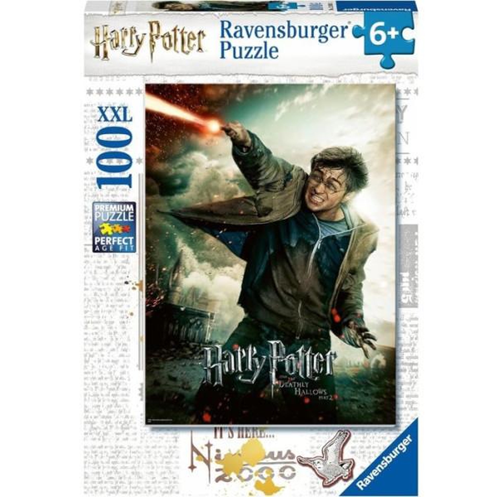 Voir la diapositive 2 : RAVENSBURGER Puzzle harry potter 100 pieces xxl - le monde fantastique d'harry potter - ravensburger