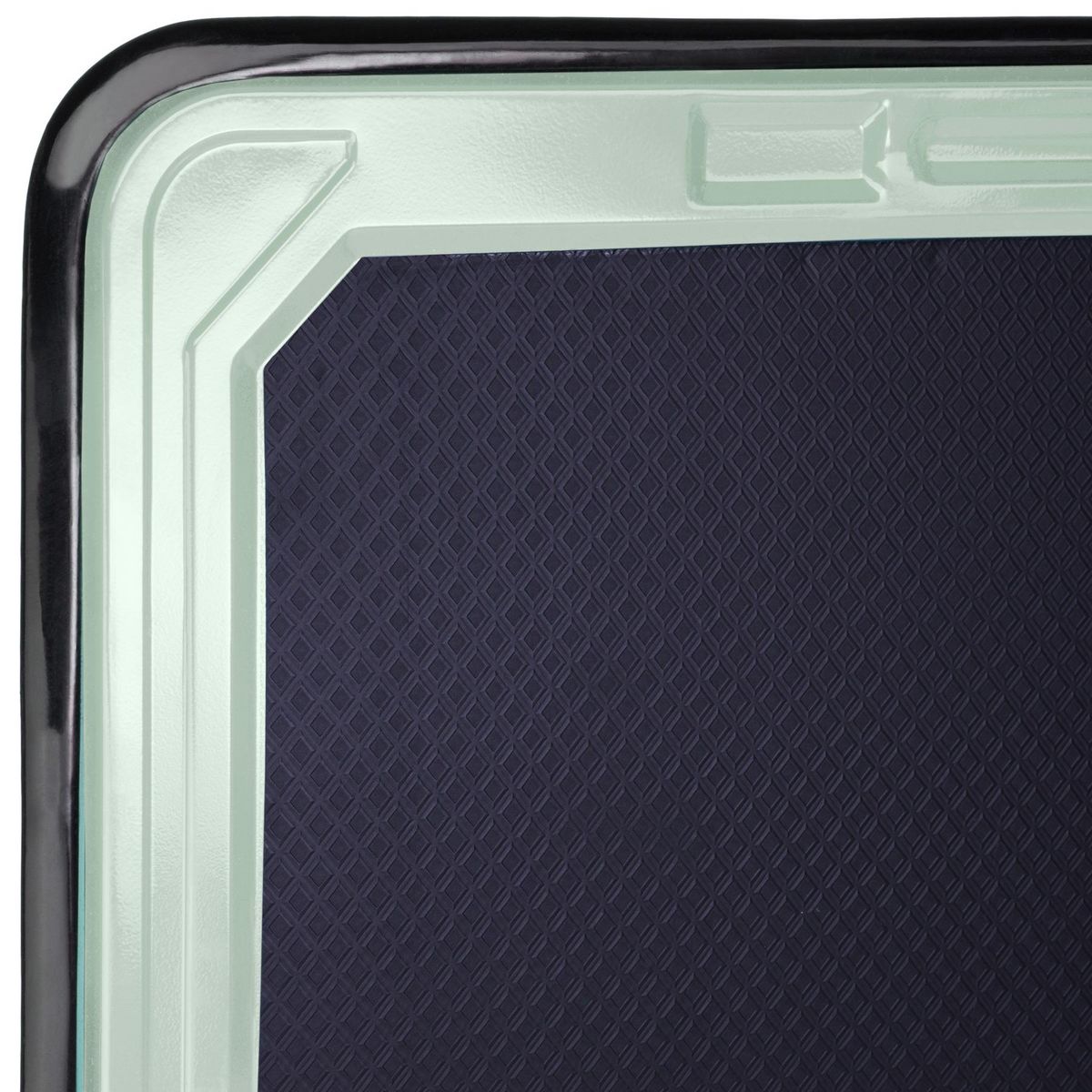 tectake Chariot à plateforme poignée pliable blanc