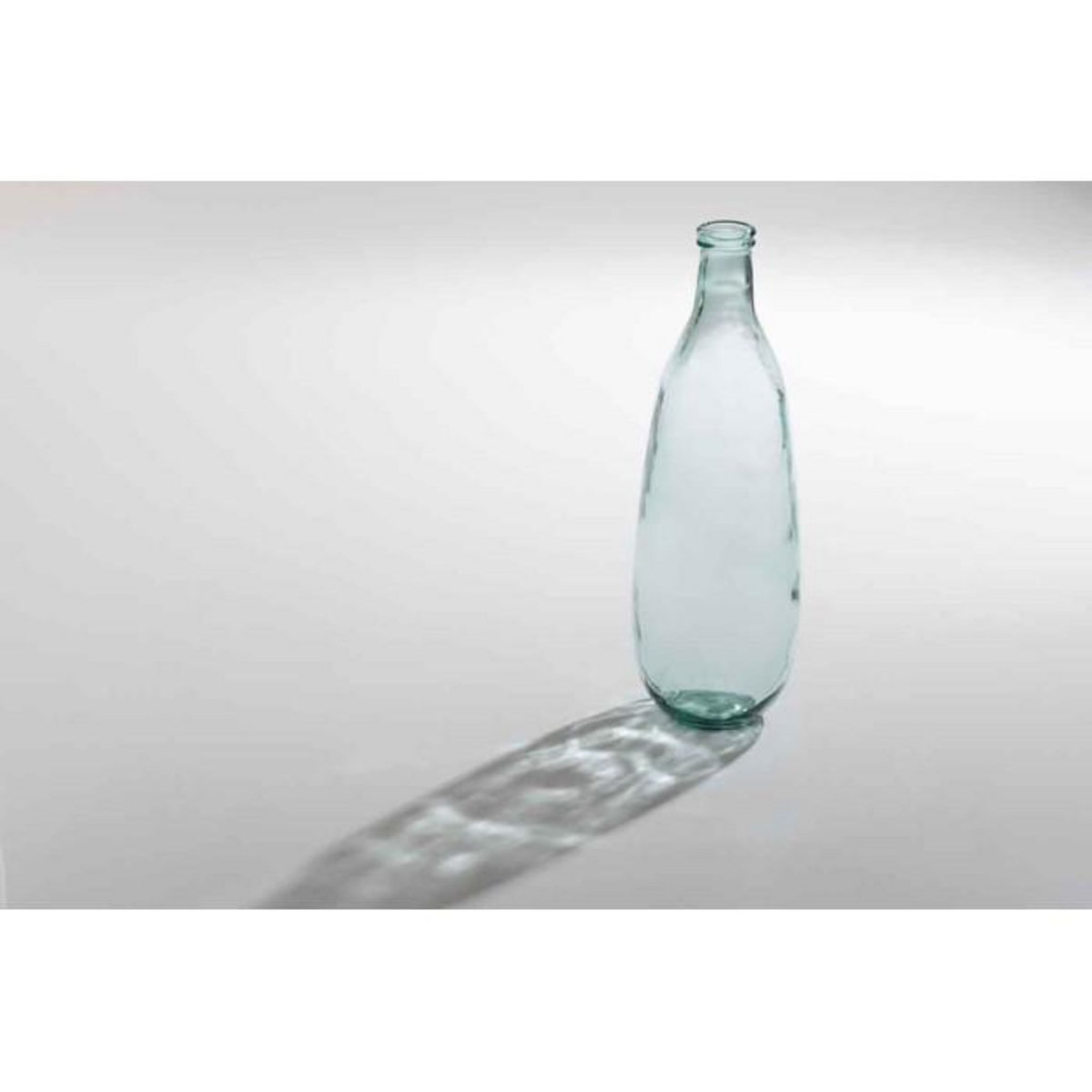 Paris Prix Vase Design en Verre  Bouteille  75cm Transparent