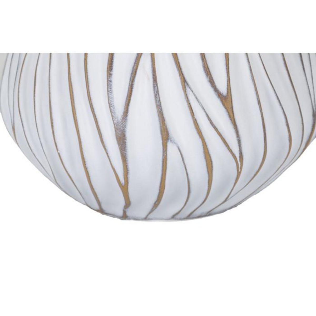 Paris Prix Lampe à Poser en Résine  Honduras  48cm Blanc & Naturel