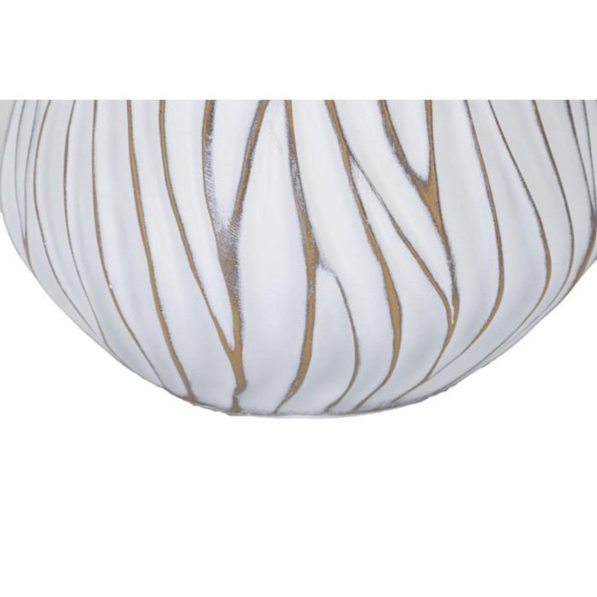 Paris Prix Lampe à Poser en Résine  Honduras  48cm Blanc & Naturel