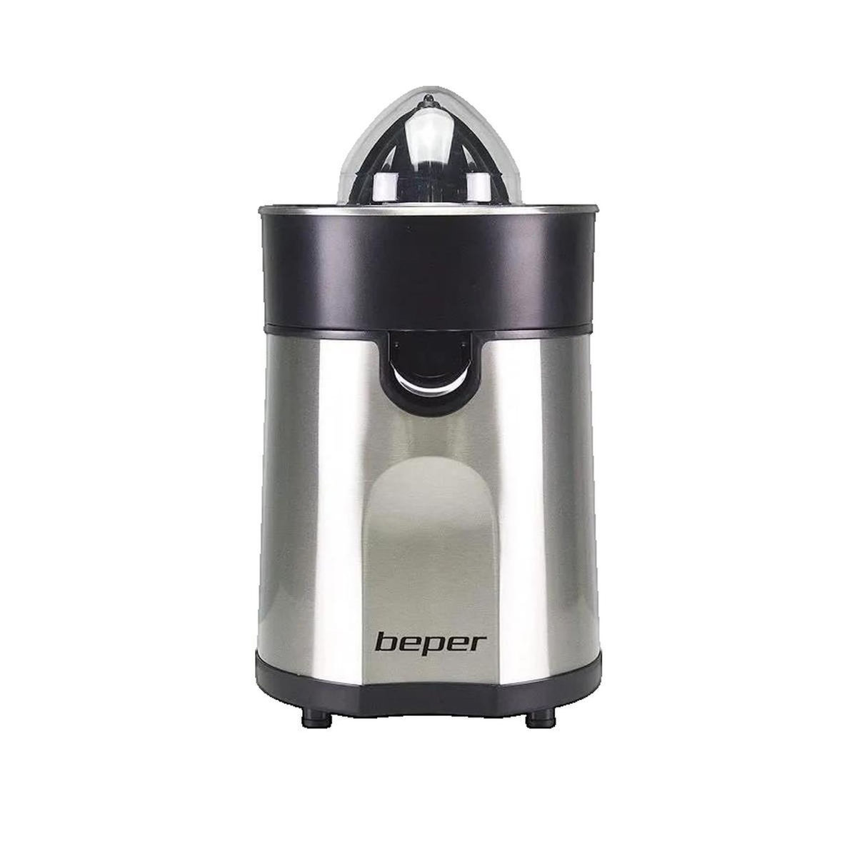 BEPER Presse-agrumes électrique Beper 8056420221404 avec cônes interchangeables acier 85 watts