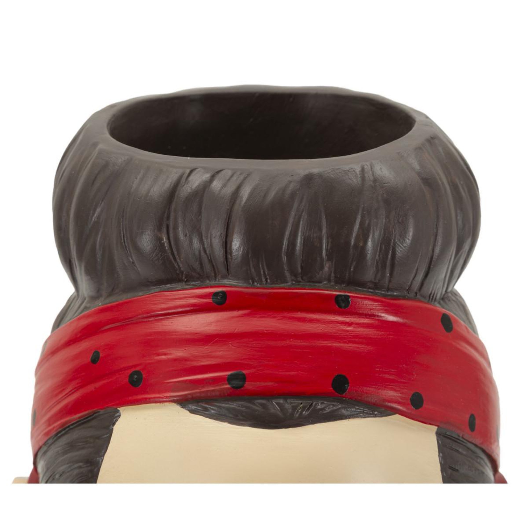 Voir la diapositive 4 : Paris Prix Vase déco femme  hollywood  27cm multicolore