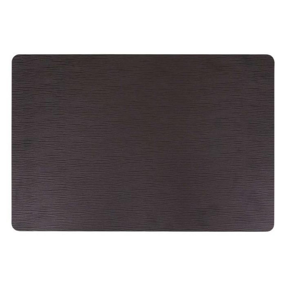 SECRET DE GOURMET Set de Table Uni  Charly  33x49cm Noir