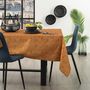 Voir la diapositive 3 : ATMOSPHERA Nappe Antitache à Motifs  Tropikal  140x240cm Ocre