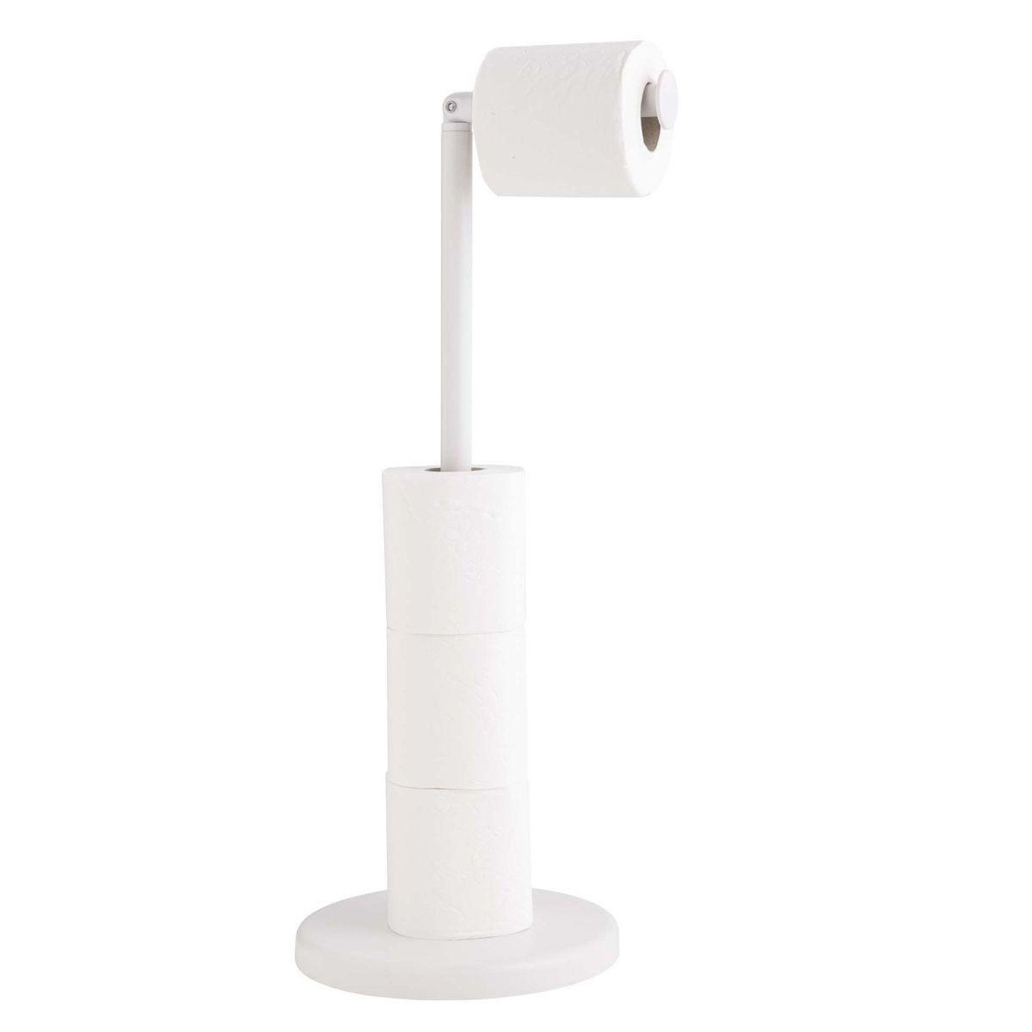Voir la diapositive 3 : Douceur d'Intérieur Dérouleur papier wc avec réserve  filano  55cm blanc