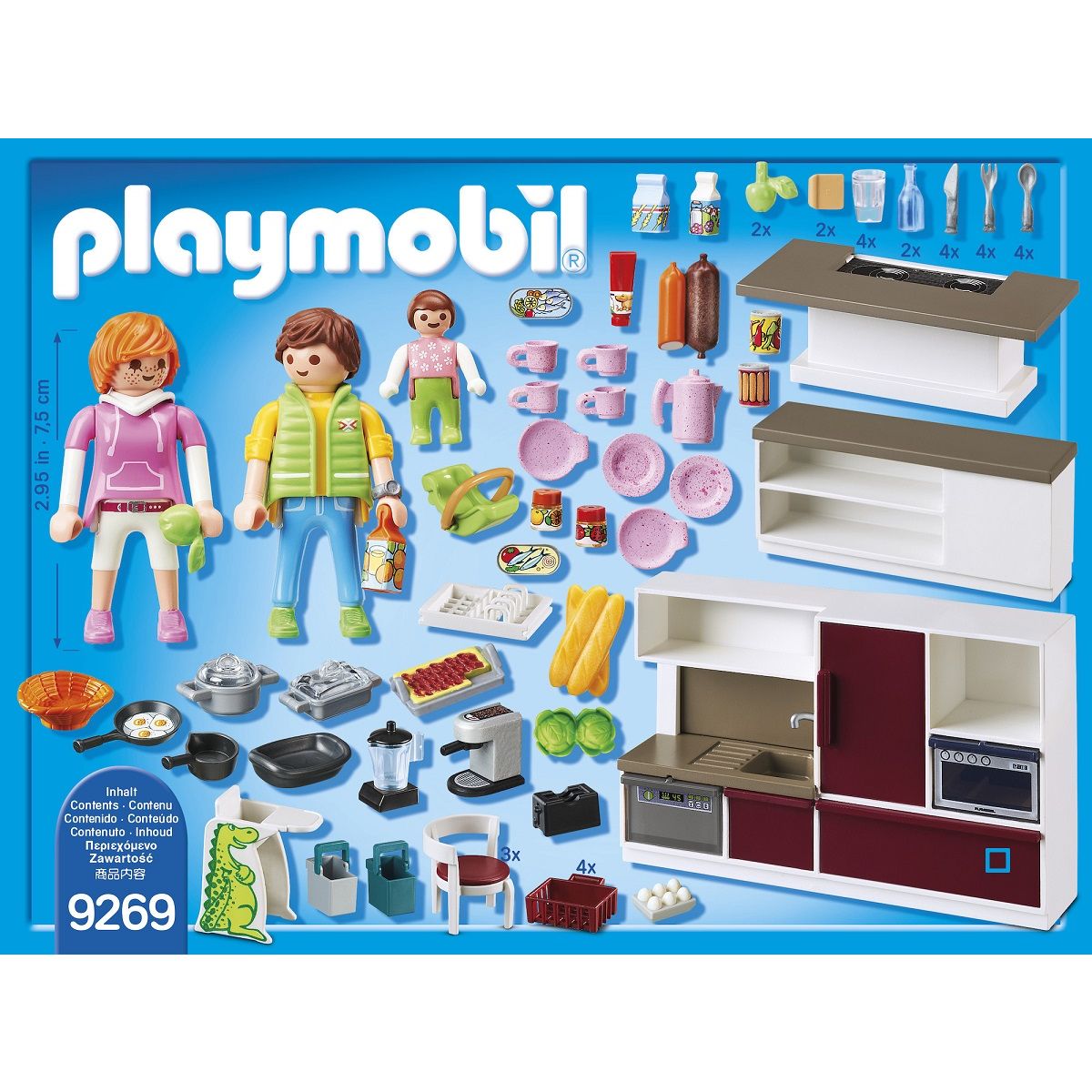 PLAYMOBIL 9269 - City Life - Cuisine aménagée 