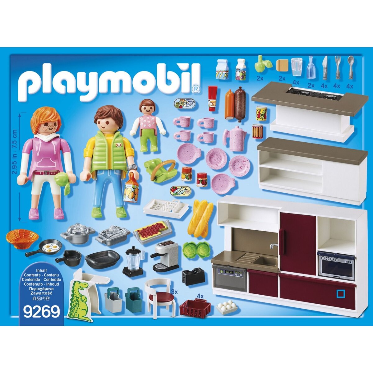 PLAYMOBIL 9269 - City Life - Cuisine aménagée 