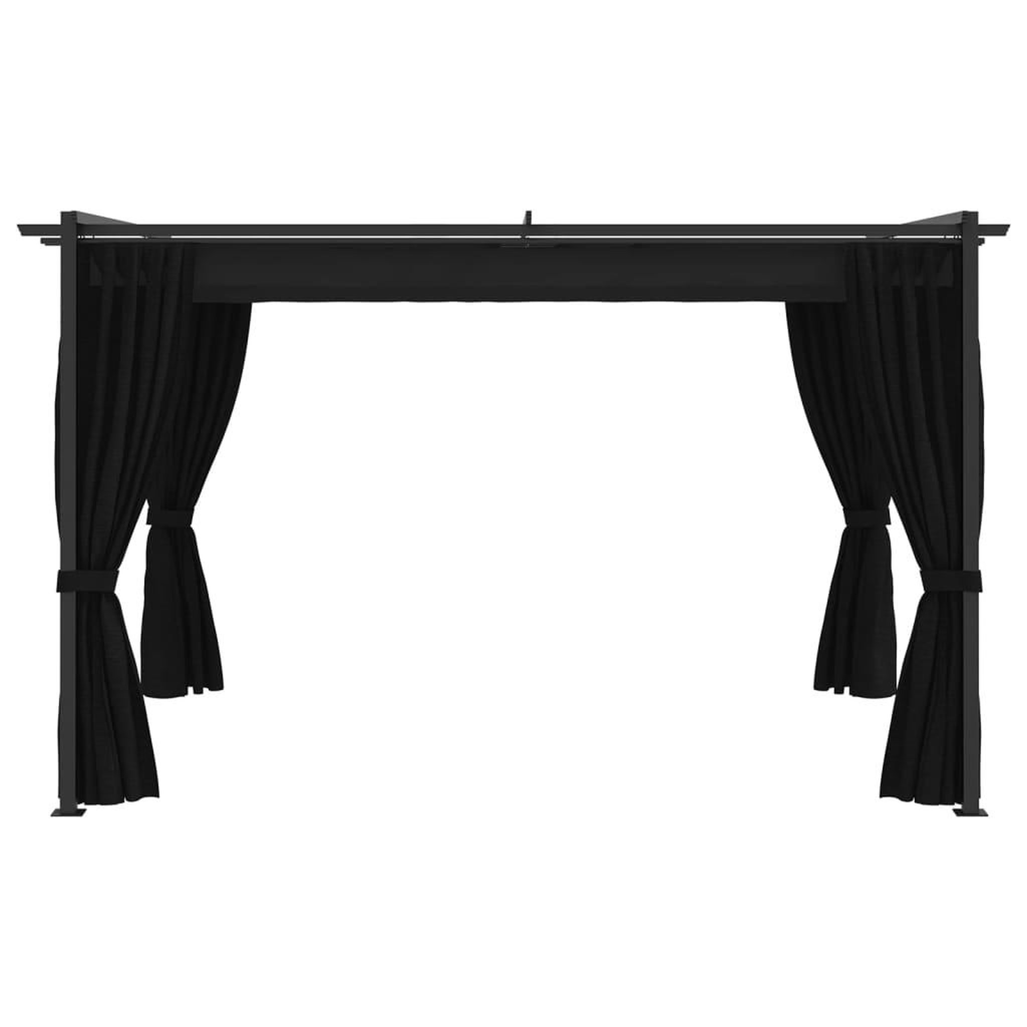 Voir la diapositive 2 : VIDAXL Belvedere 4x3 m anthracite