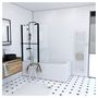 Voir la diapositive 1 : Pare baignoire IBIZA BLACK