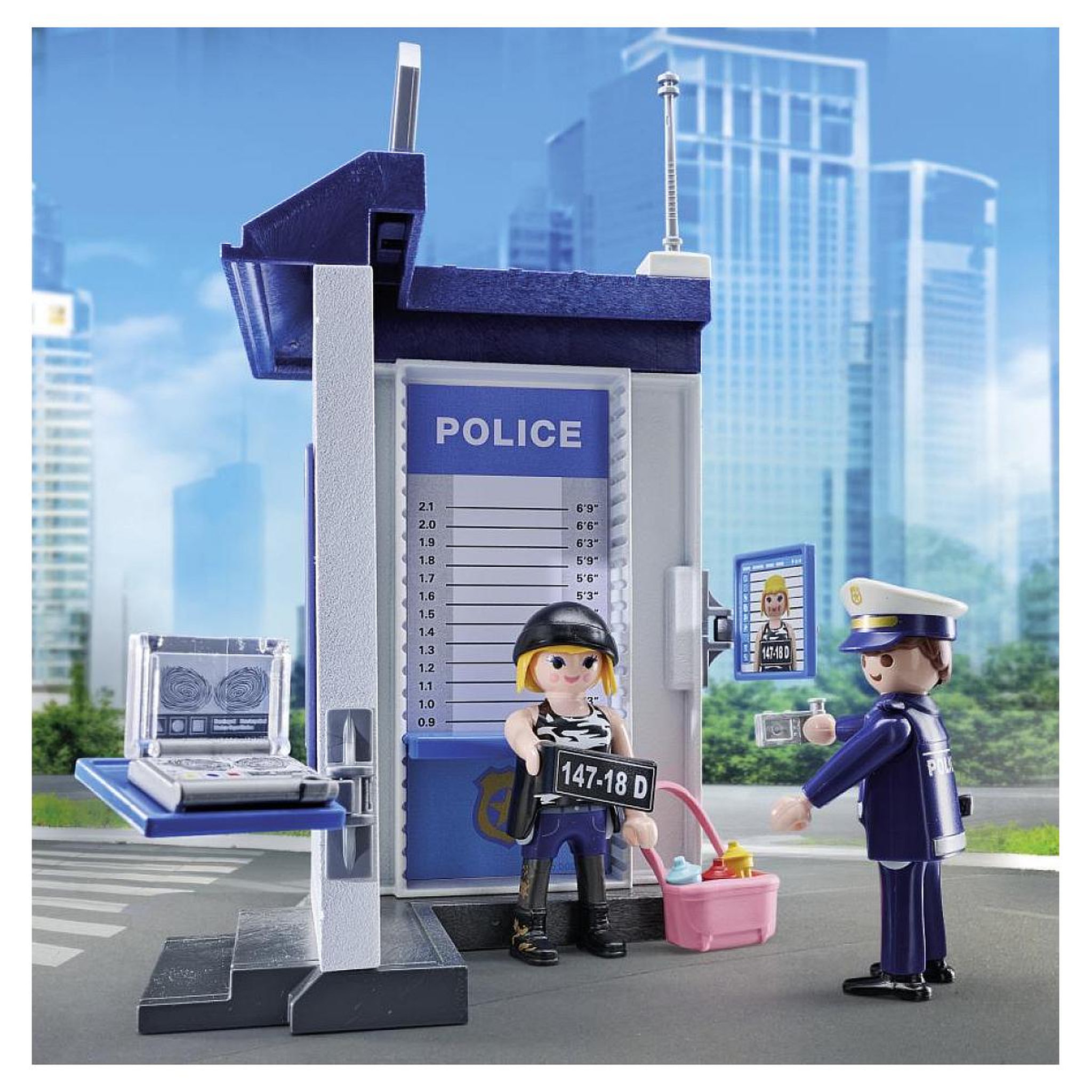 Voir la diapositive 5 : PLAYMOBIL 71733 Salle d'interrogatoire de police