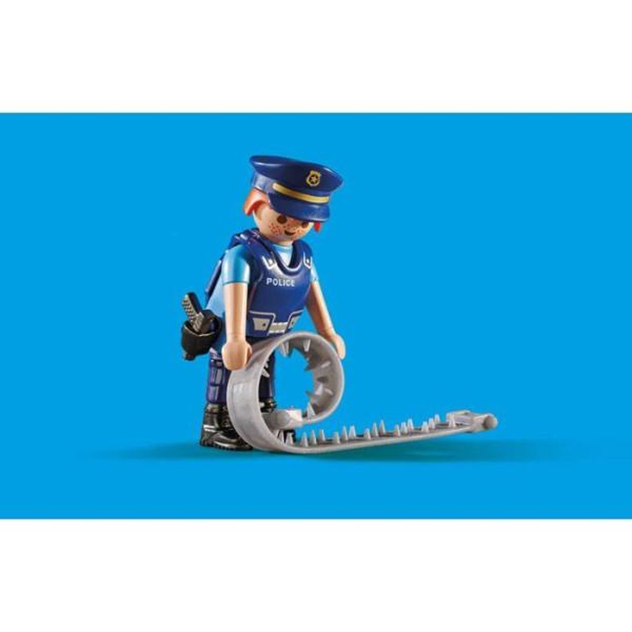 Voir la diapositive 5 : PLAYMOBIL Playmobil 6878 Barrage de Police, City Action, Les policiers, 48 pieces, des 4 ans