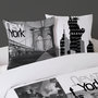 Voir la diapositive 2 : Dourev Housse de couette 260x240 NEW YORK + 2 taies 100% coton