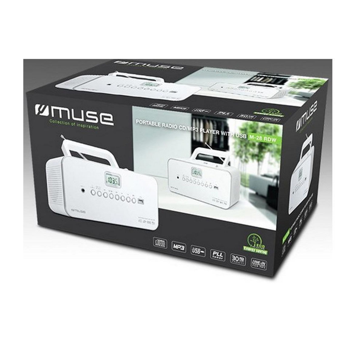 Muse Radio cd blanc - M28RDW