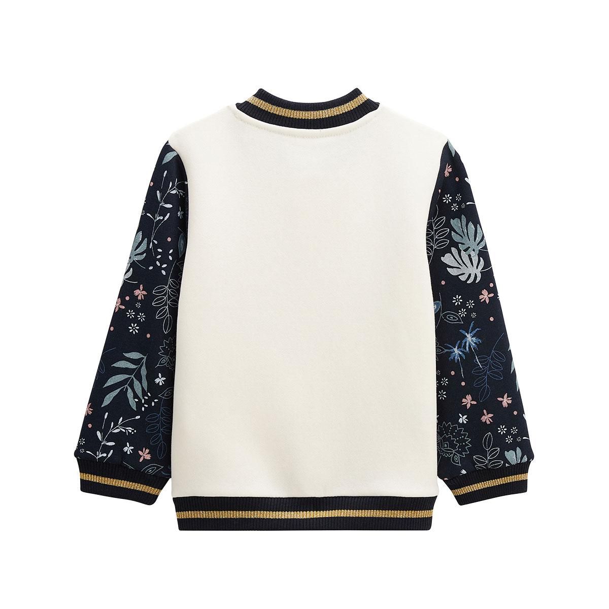 Petit Béguin Veste teddy bébé en molleton Belle de Nuit