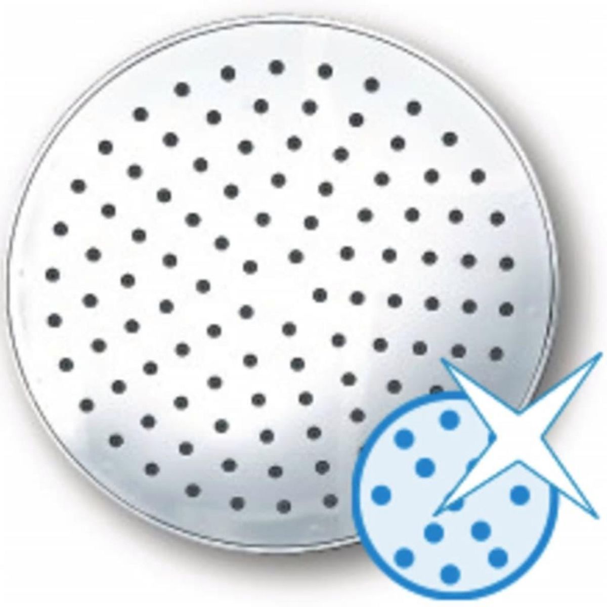 RIDDER RIDDER Jeu de douche et pomme de douche massante Bahamas chrome 91440