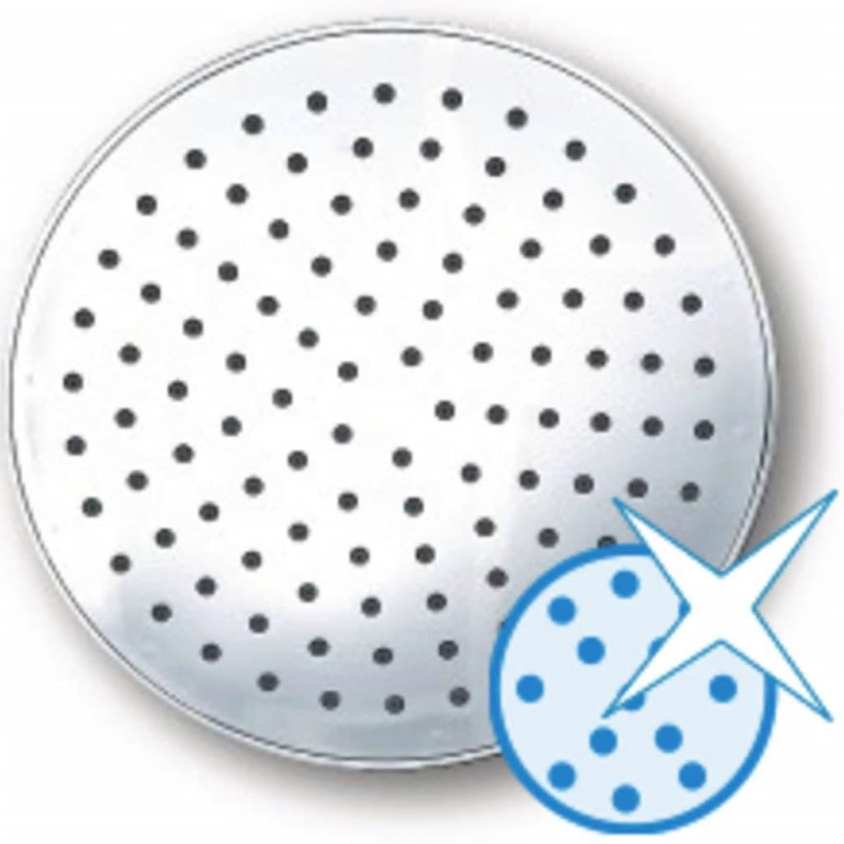 RIDDER RIDDER Jeu de douche et pomme de douche massante Bahamas chrome 91440